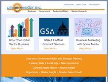 Tablet Screenshot of prime-vendor.com